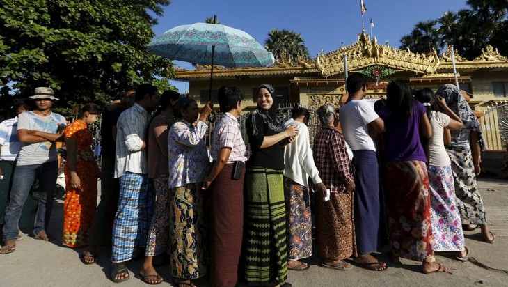 Myanmar : début des élections générales historiques - ảnh 1